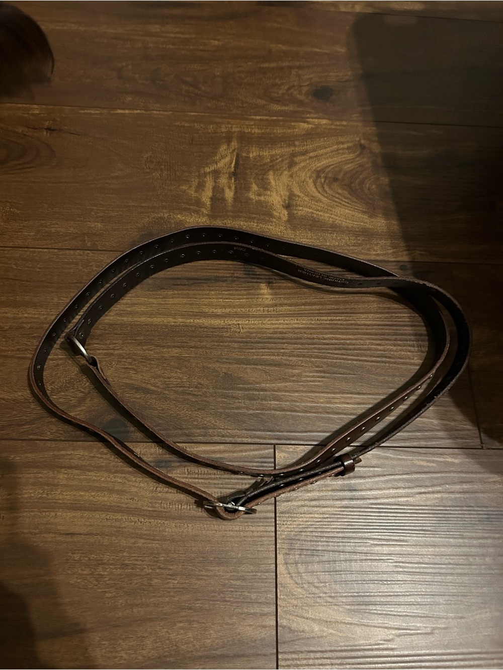 leather belt - Picture 3 of 4